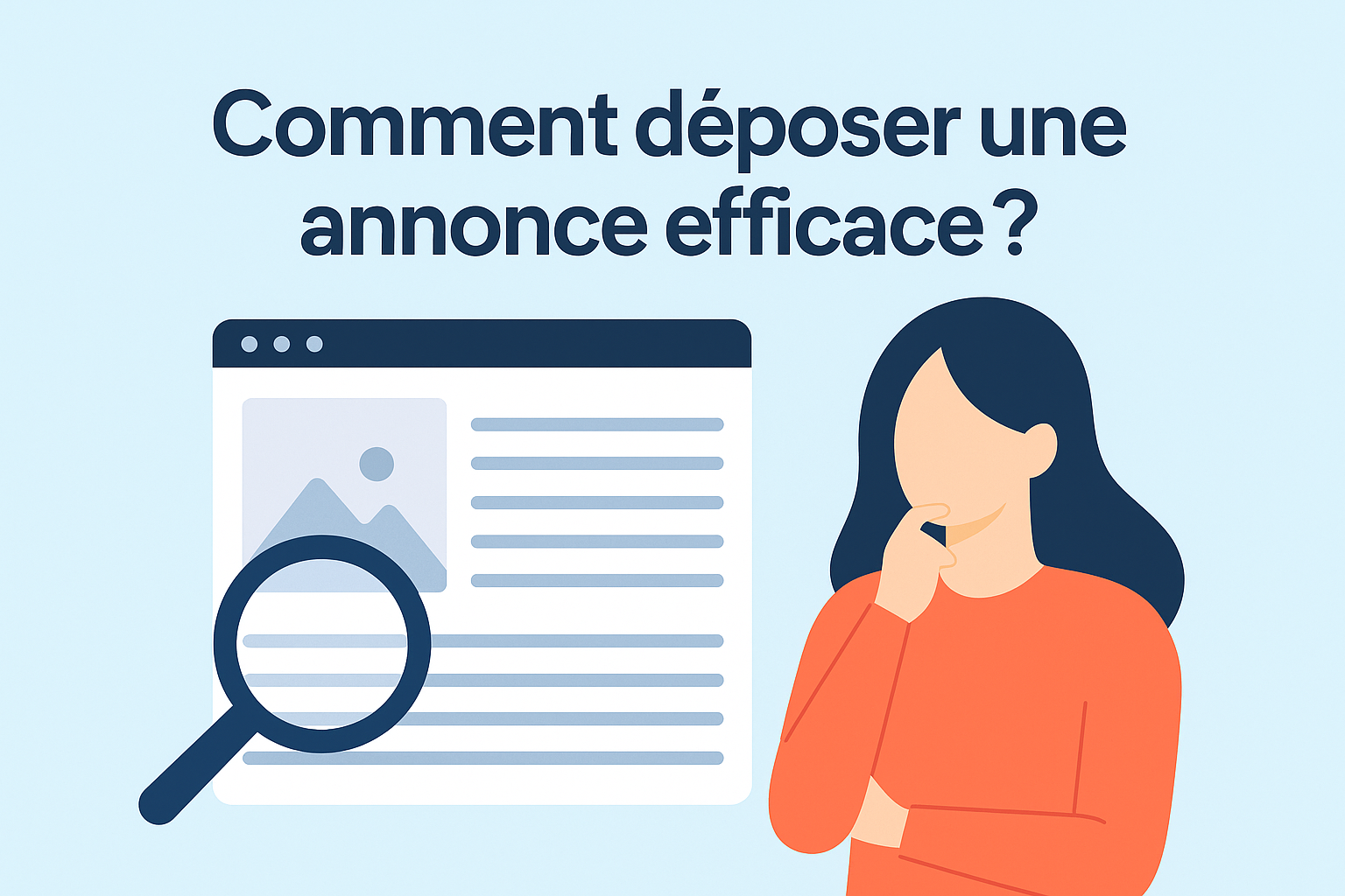 Commerce, franchise, service B2B… Comment déposer une annonce efficace ?